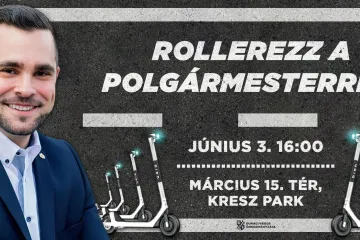 Hírkép: Gyere, és rollerezz a polgármesterrel! 