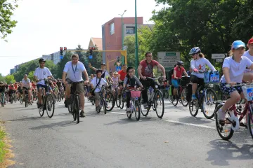 Hírkép: Óriási volt a mezőny a szombati Bringatúrán