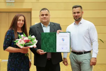 Hírkép: Elismerés a köz szolgálatáért 