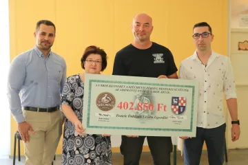Hírkép: Újabb negyedév telt a jótékonyság jegyében 