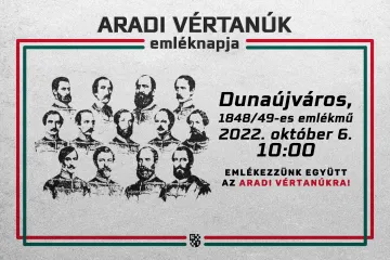 Hírkép: Emlékezzünk együtt az aradi vértanúkra!