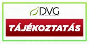 Hírkép: A DVG Zrt. tájékoztatója a külön kezelt intézményeknek, közületeknek, cégeknek, egyesületeknek, vállalkozásoknak