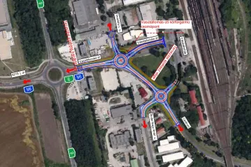 Hírkép: Figyelem, forgalomkorlátozásra kell számítani a Kandó Kálmán téren!