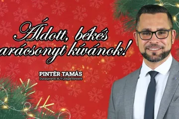 Hírkép: Pintér Tamás polgármester karácsonyi köszöntője