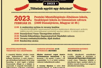 Hírkép: Kolbásztöltő fesztivál lesz Pentelén szombaton