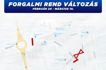 Hírkép: Forgalmirend-változás