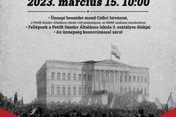 Hírkép: Tisztelegjünk együtt '48 hőseinek emléke előtt