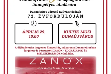 Hírkép: Meghívó a Dunaújváros Díszpolgára kitüntető cím átadására