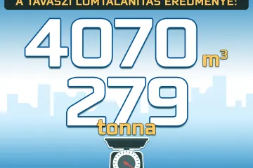 Hírkép: 4070 köbméter ment a szemétbe 