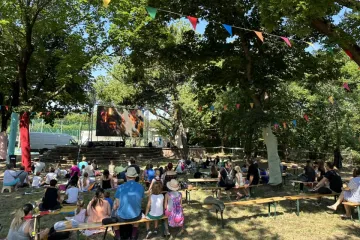 Hírkép: Élettel telt meg az egykori vidámpark