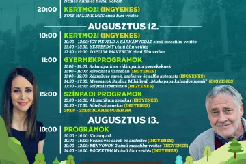 Hírkép: Augusztusban is Kalandpark Fesztivál!