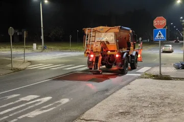 Hírkép: Tizenhét centi hó – harcolni kellett vele