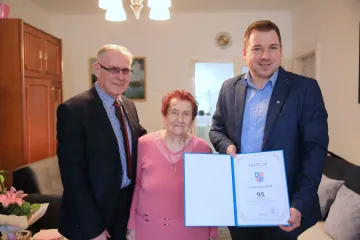 Hírkép: Julianna néni is betöltötte a 95-öt – Isten éltesse erőben, egészségben!