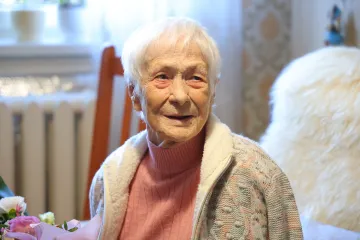 Hírkép: 101 éves lett Viktória néni!