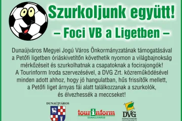 Hírkép: Szurkoljunk együtt! Foci VB a Ligetben!
