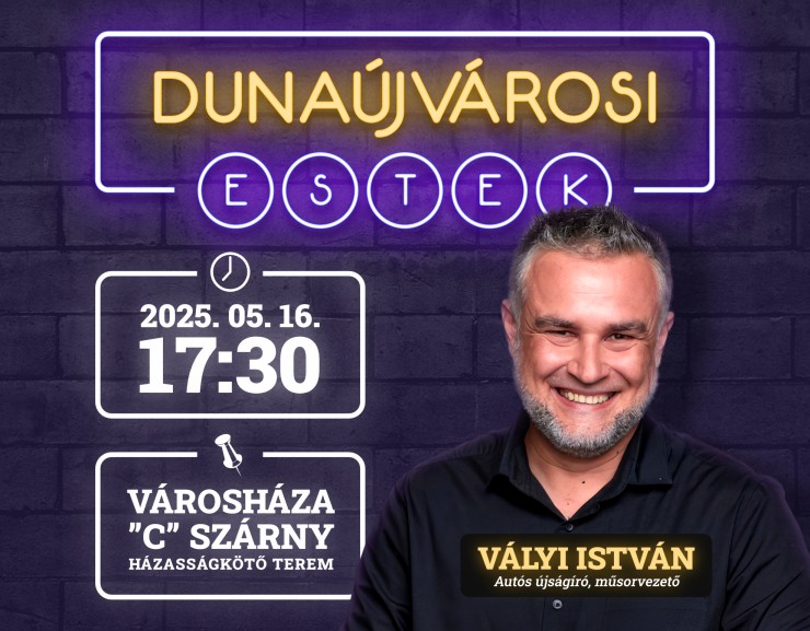 Dunaújvárosi Estek: folytatás Vályi Istvánnal