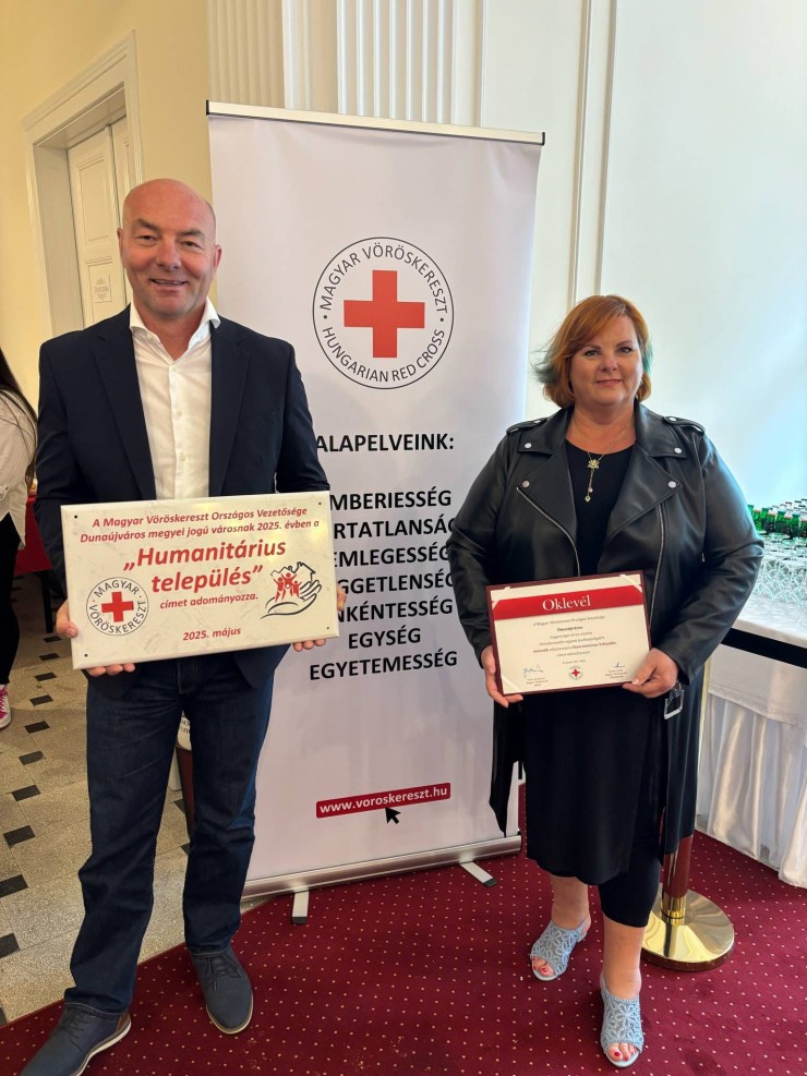 Humanitárius település vagyunk.