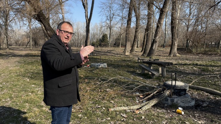 Mezei Zsolt városüzemeltetési alpolgármester a Szalki-sziget közeljövőben megvalósuló fejlesztéseiről számolt be.