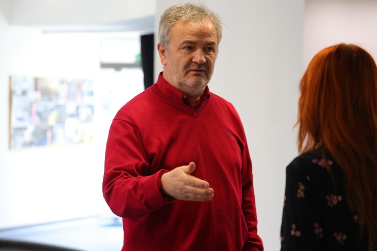 Gyöngyössy Csaba, a Modern Művészetért Közalapítvány elnöke