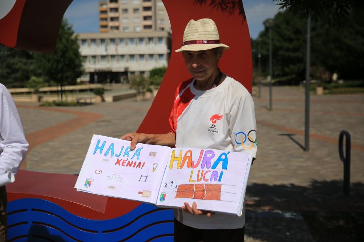 Buzdító üzenet - napló az olimpián szereplő dunaújvárosiaknak